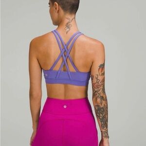 lululemon Energy Bra
Medium Support, B-D Cups    Size 8